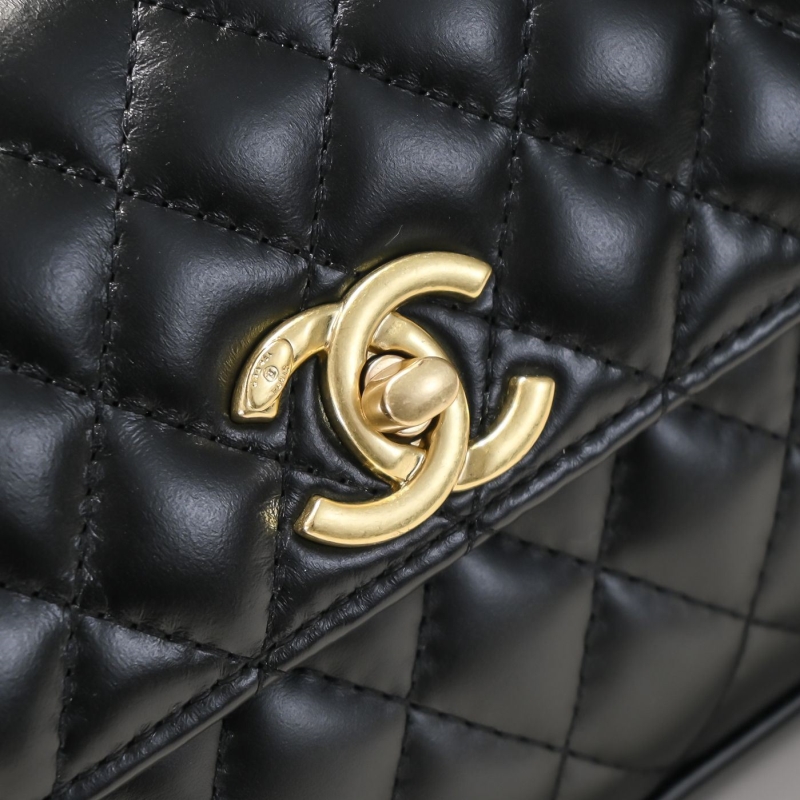 Ch**el top handle bags